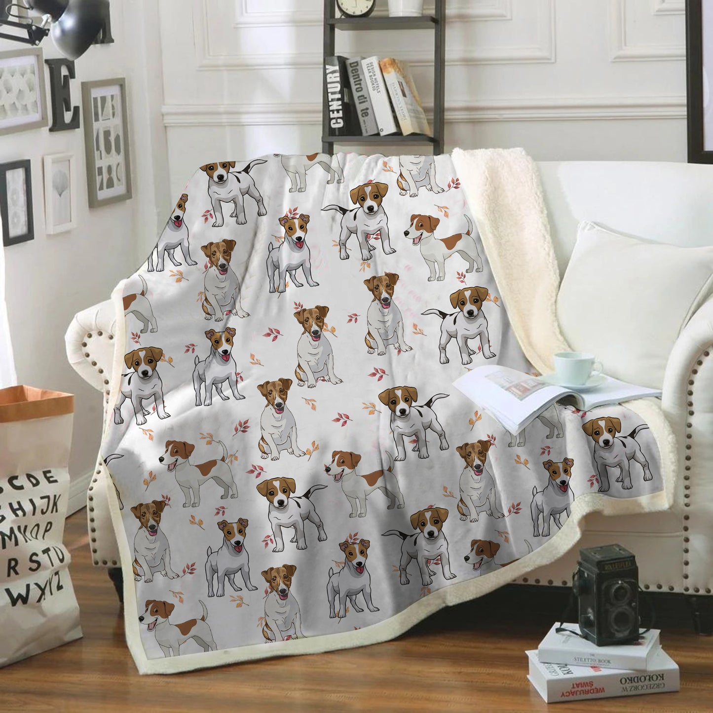 Automne-Hiver - Couverture Jack Russell Terrier V1