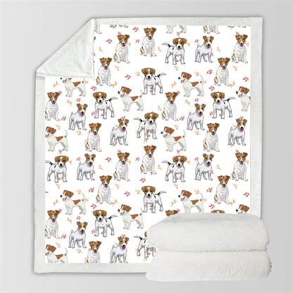 Fall-Winter - Jack Russell Terrier Blanket V1