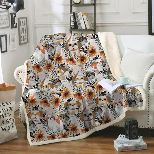 Automne-Hiver - Couverture Shih Tzu V1