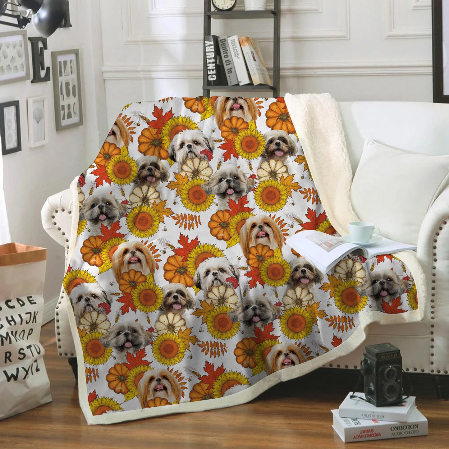 Fall-Winter - Shih Tzu Blanket V2