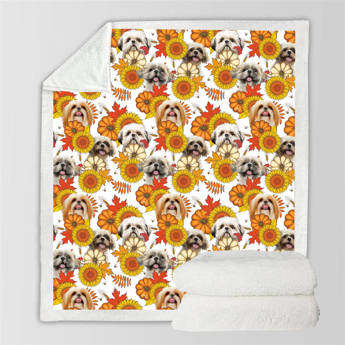 Herbst-Winter – Shih Tzu Decke V2