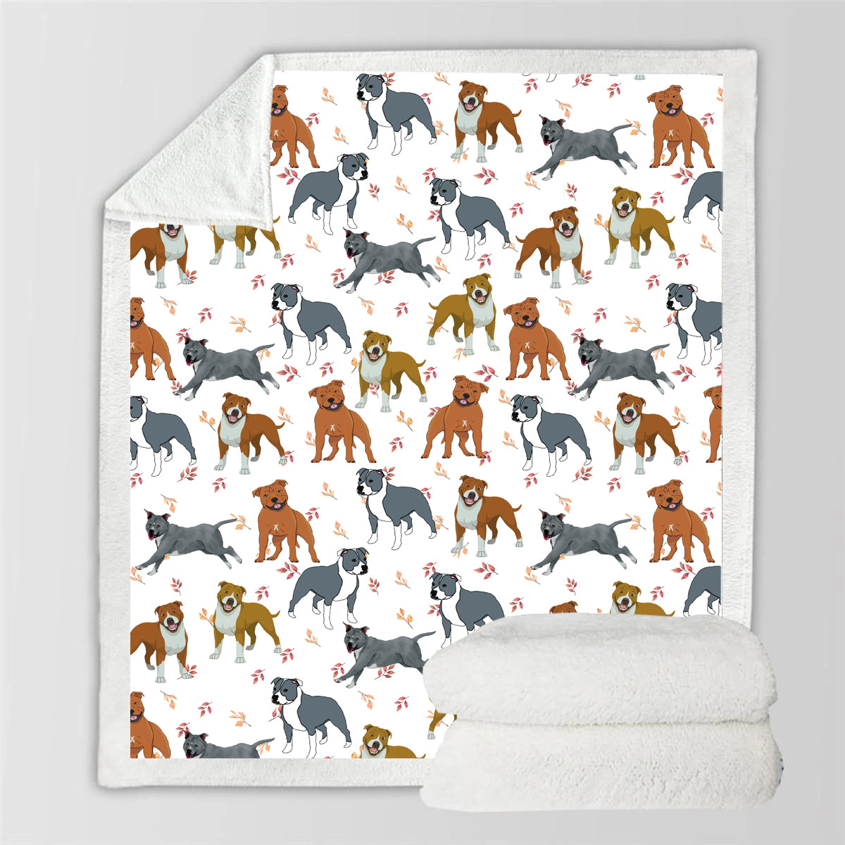 Automne-Hiver - Couverture Staffordshire Bull Terrier V2