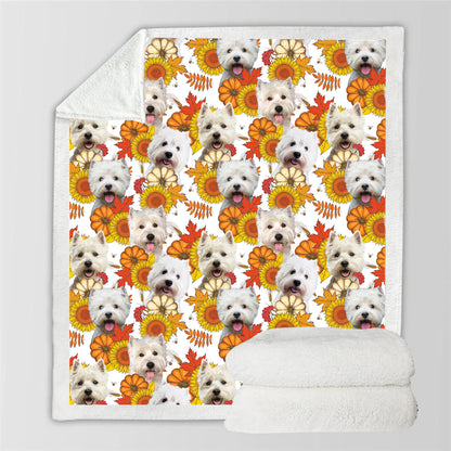 Automne-Hiver - Couverture West Highland White Terrier V2