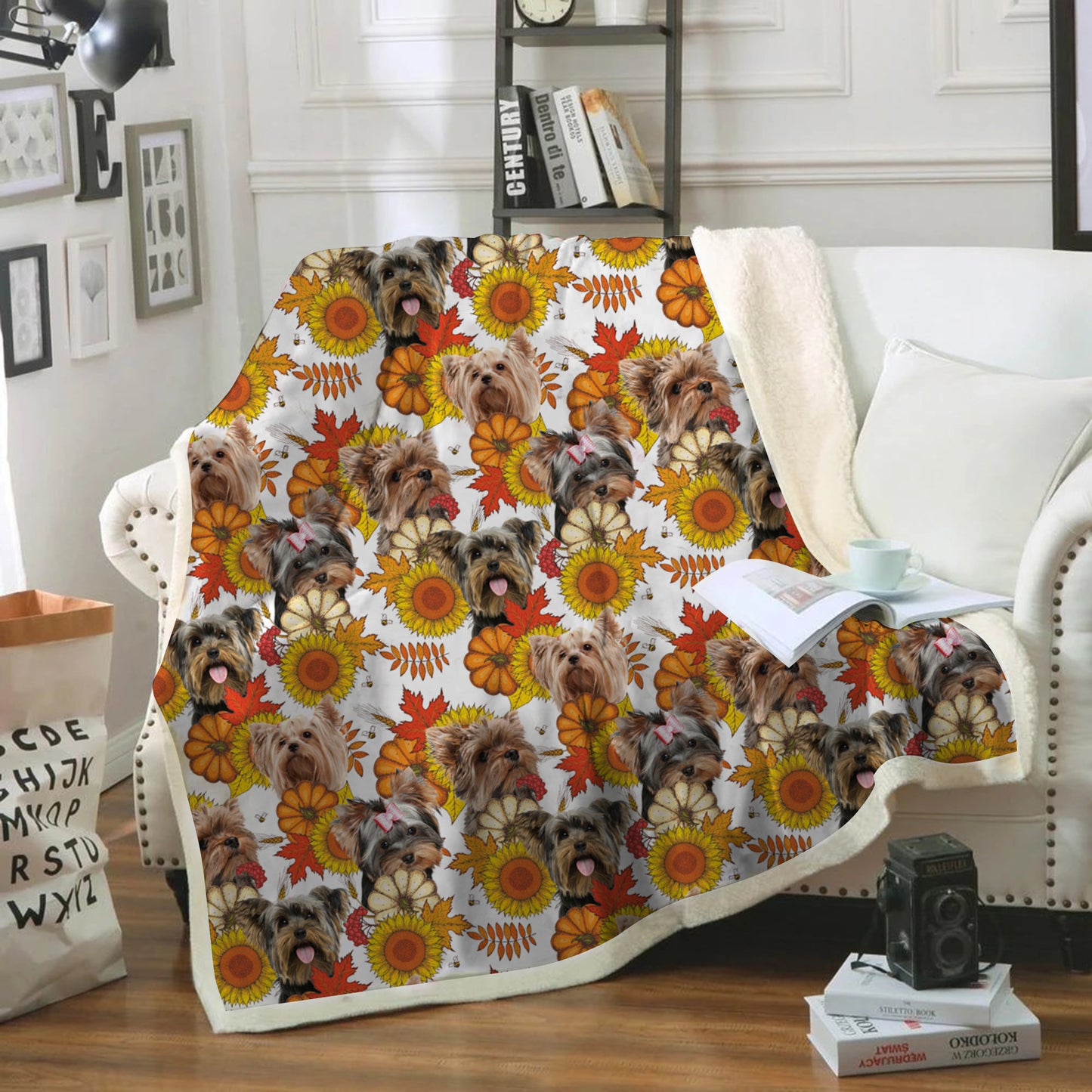 Fall-Winter - Yorkshire Terrier Blanket V1