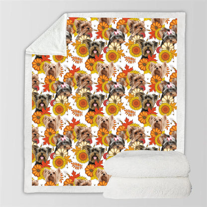 Fall-Winter - Yorkshire Terrier Blanket V1