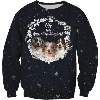 Fall-Winter Australian Shepherd Sweatshirt V1