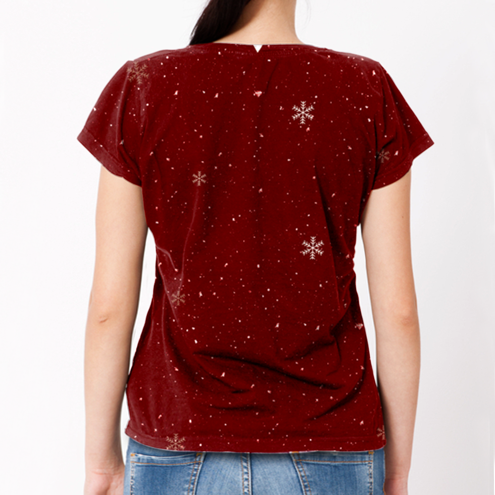 Herbst-Winter-Basenji-T-Shirt V1