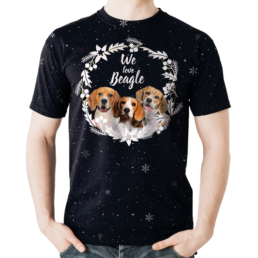 Fall-Winter Beagle T-shirt V1