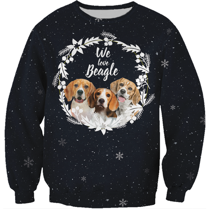 Fall-Winter Beagle Sweatshirt V1