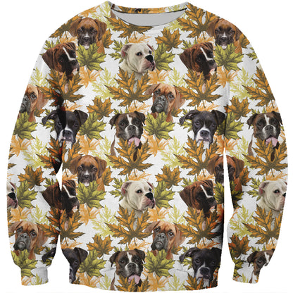 Fall-Winter Boxer Dog Sweatshirt V1