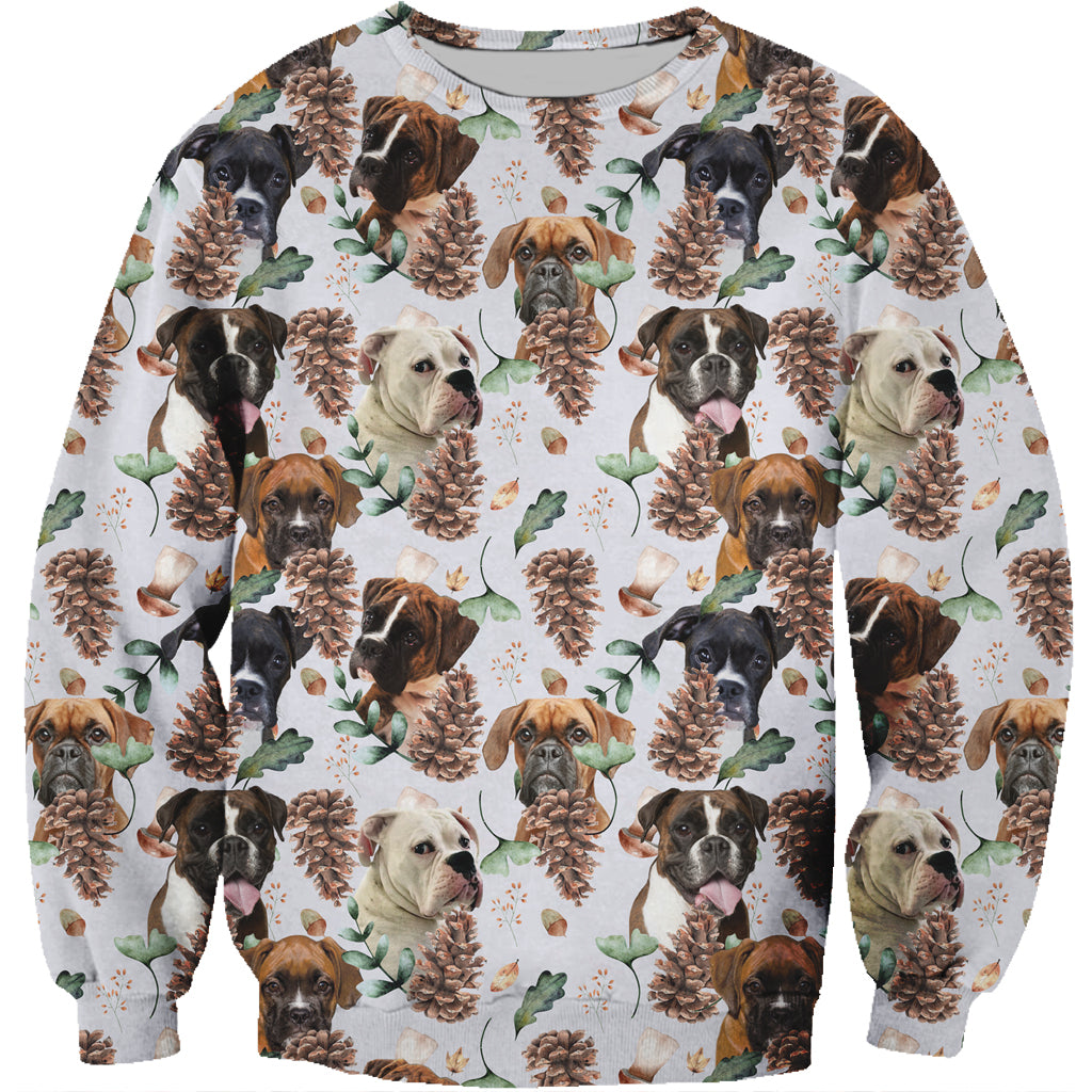 Fall-Winter Boxer Dog Sweatshirt V2