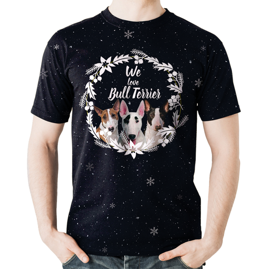 Fall-Winter Bull Terrier T-shirt V1
