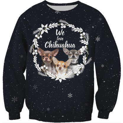 Fall-Winter Chihuahua Sweatshirt V5
