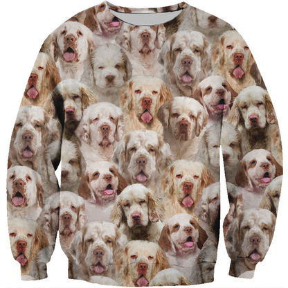 You Will Have A Bunch Of Clumber Spaniels - Sweatshirt V1