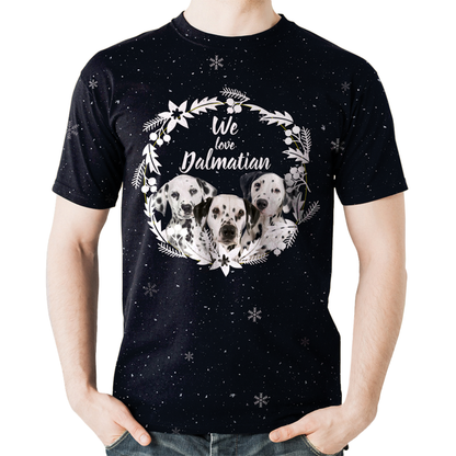Fall-Winter Dalmatian T-shirt V1