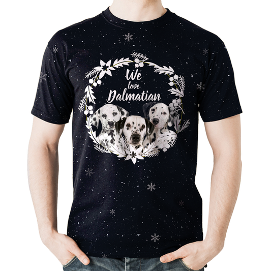Fall-Winter Dalmatian T-shirt V1
