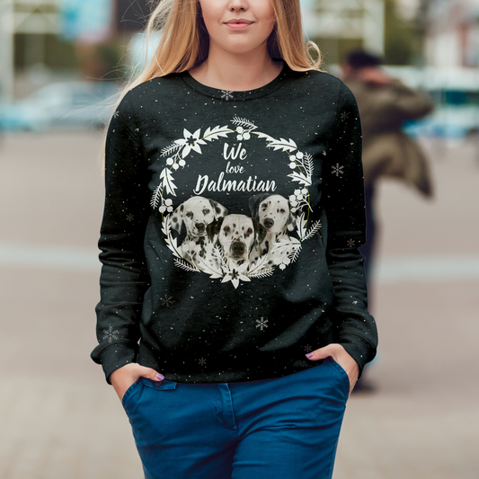 Herbst-Winter-Dalmatiner-Sweatshirt V2