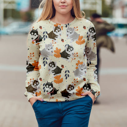 Herbst-Winter-Husky-Sweatshirt V2