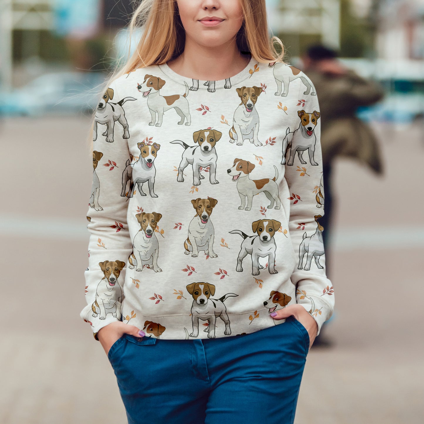 Herbst-Winter Jack Russell Terrier Sweatshirt V1