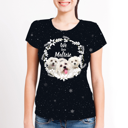 Fall-Winter Maltese T-shirt V1