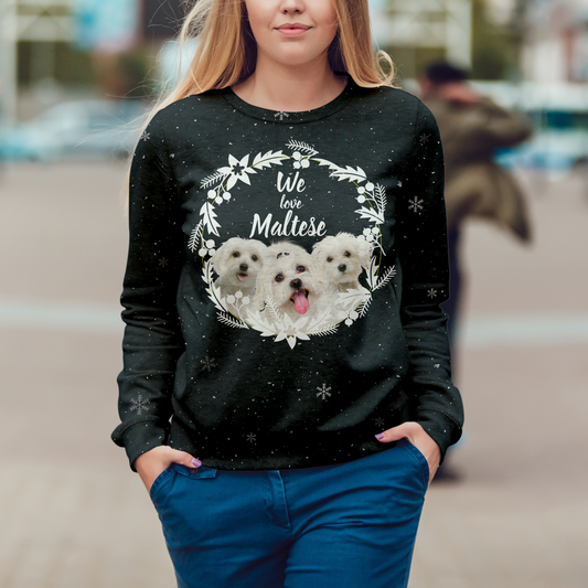 Herbst-Winter-Malteser-Sweatshirt V1