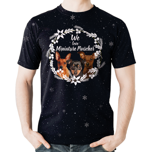 Fall-Winter Miniature Pinscher T-shirt V1