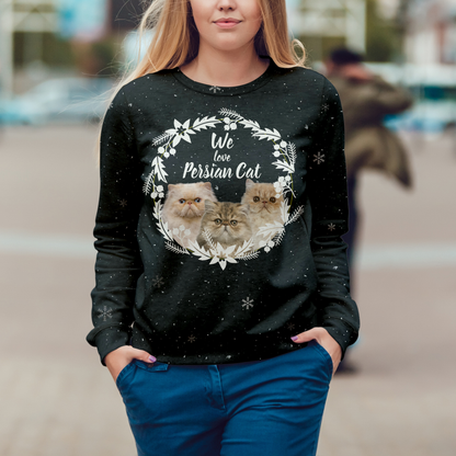 Sweat Chat Persan Automne-Hiver V1