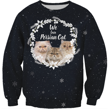 Sweat Chat Persan Automne-Hiver V1