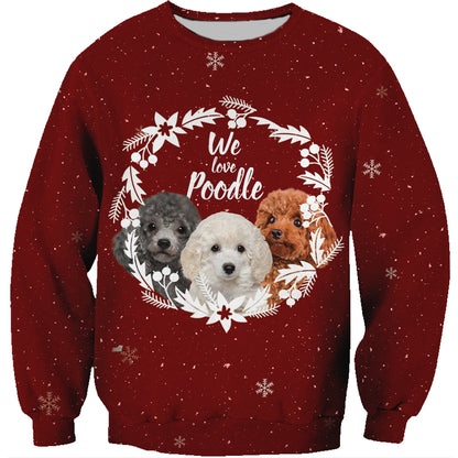 Fall-Winter Poodle Sweatshirt V1
