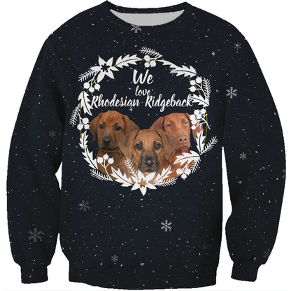 Fall-Winter Rhodesian Ridgeback Sweatshirt V1