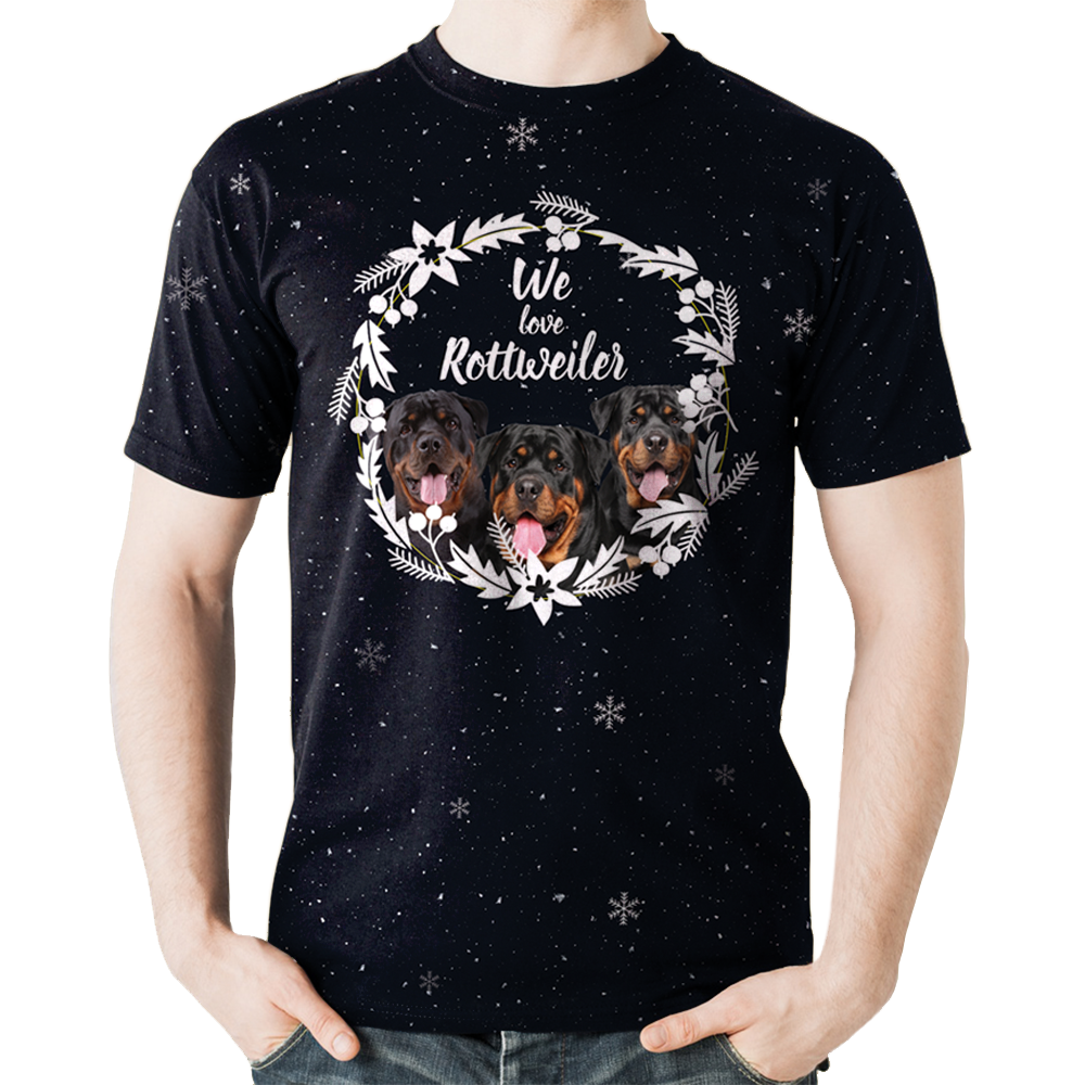 Fall-Winter Rottweiler T-shirt V1