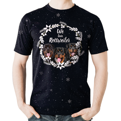 Fall-Winter Rottweiler T-shirt V1