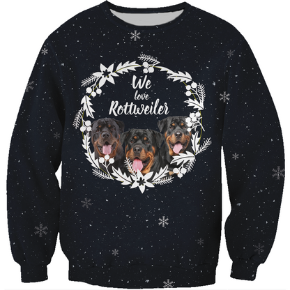Herbst-Winter Rottweiler Sweatshirt V1