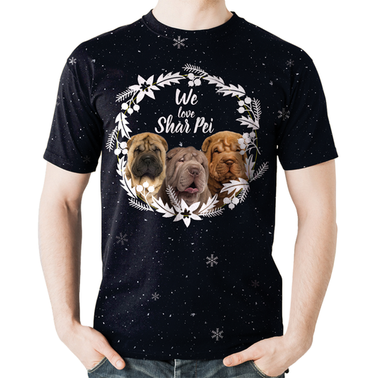 Fall-Winter Shar Pei T-shirt V1