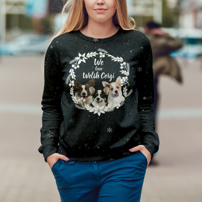 Fall-Winter Welsh Corgi Sweatshirt V1