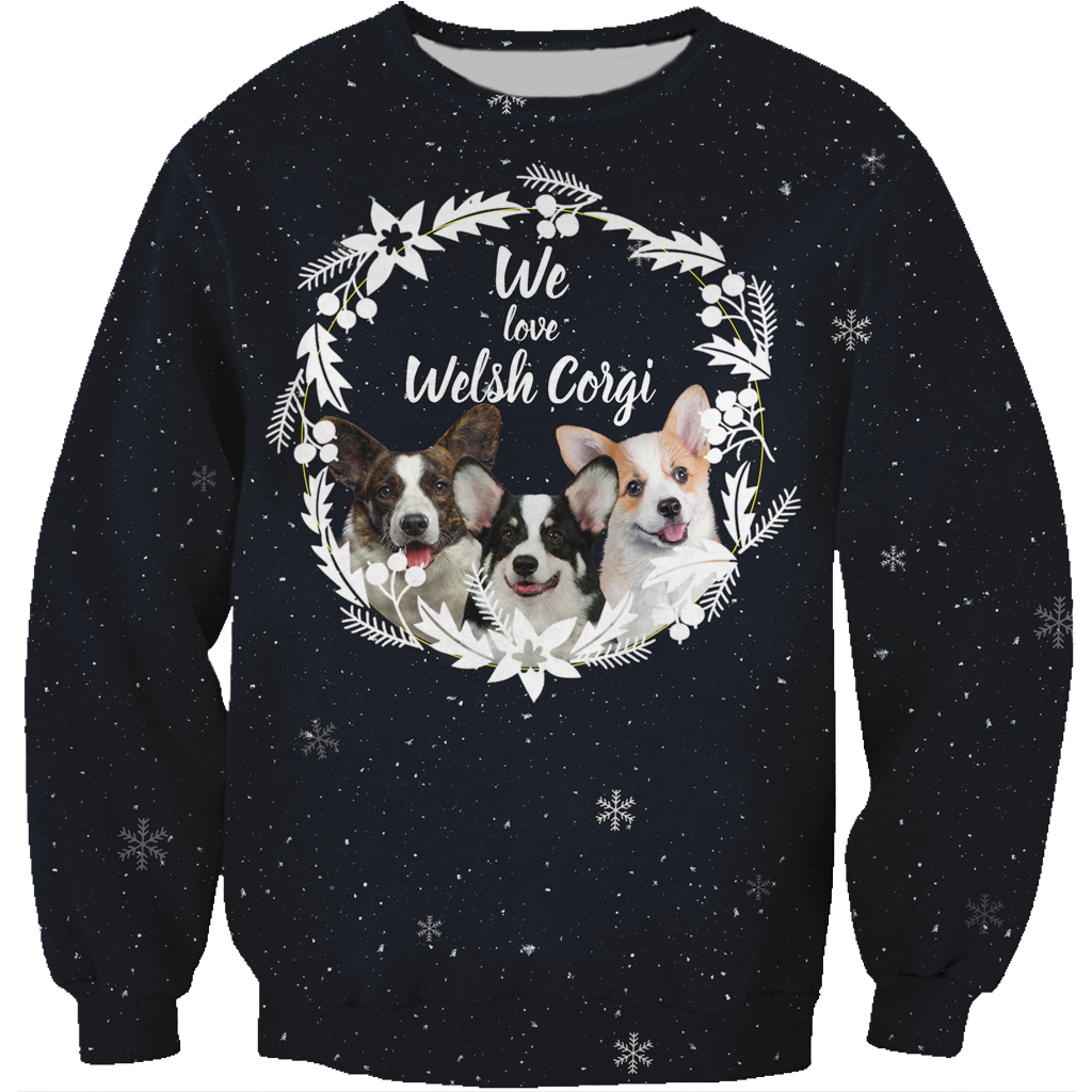 Fall-Winter Welsh Corgi Sweatshirt V1