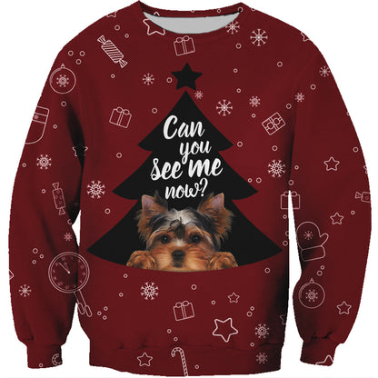Herbst-Winter Yorkshire Terrier Sweatshirt V2