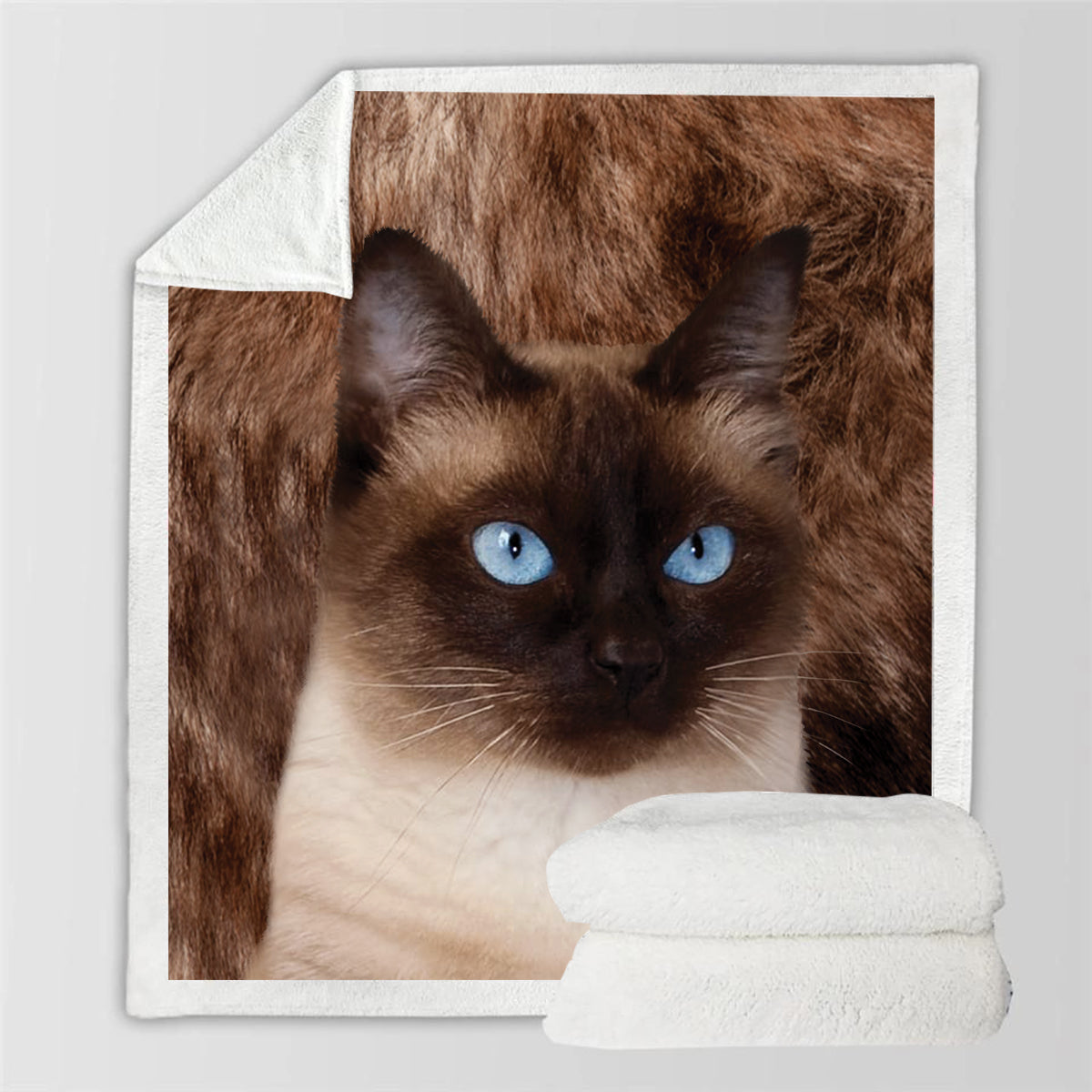 Balinese Cat Blanket