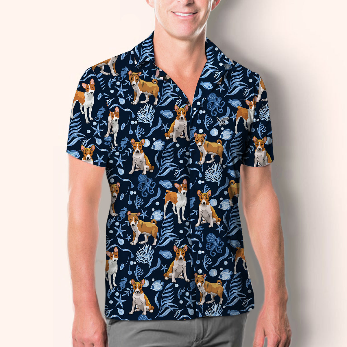 Basenji - Hawaiian Shirt V4