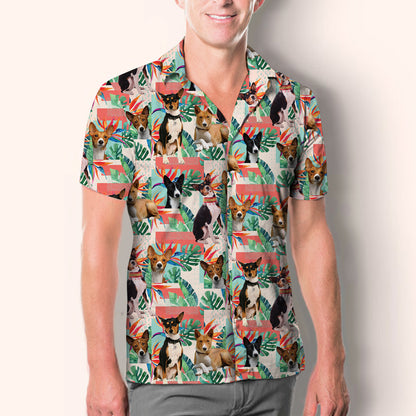 Basenji - Hawaiian Shirt V3