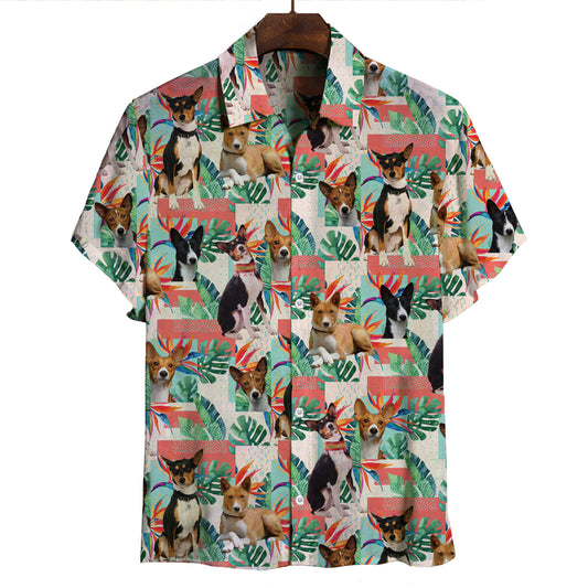 Basenji - Hawaiian Shirt V3