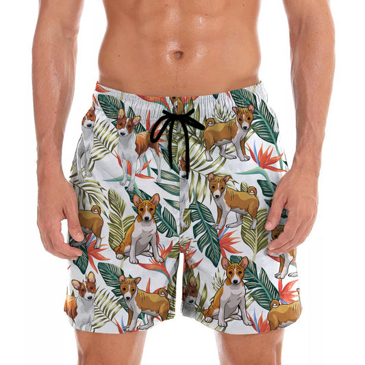 Basenji - Hawaii-Shorts V1