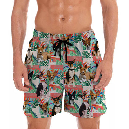 Basenji - Hawaii-Shorts V3