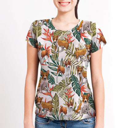 Basenji - Hawaiian T-Shirt V1