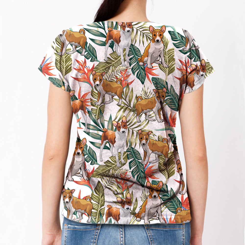 Basenji - Hawaiian T-Shirt V1