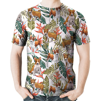 Basenji - Hawaiian T-Shirt V1