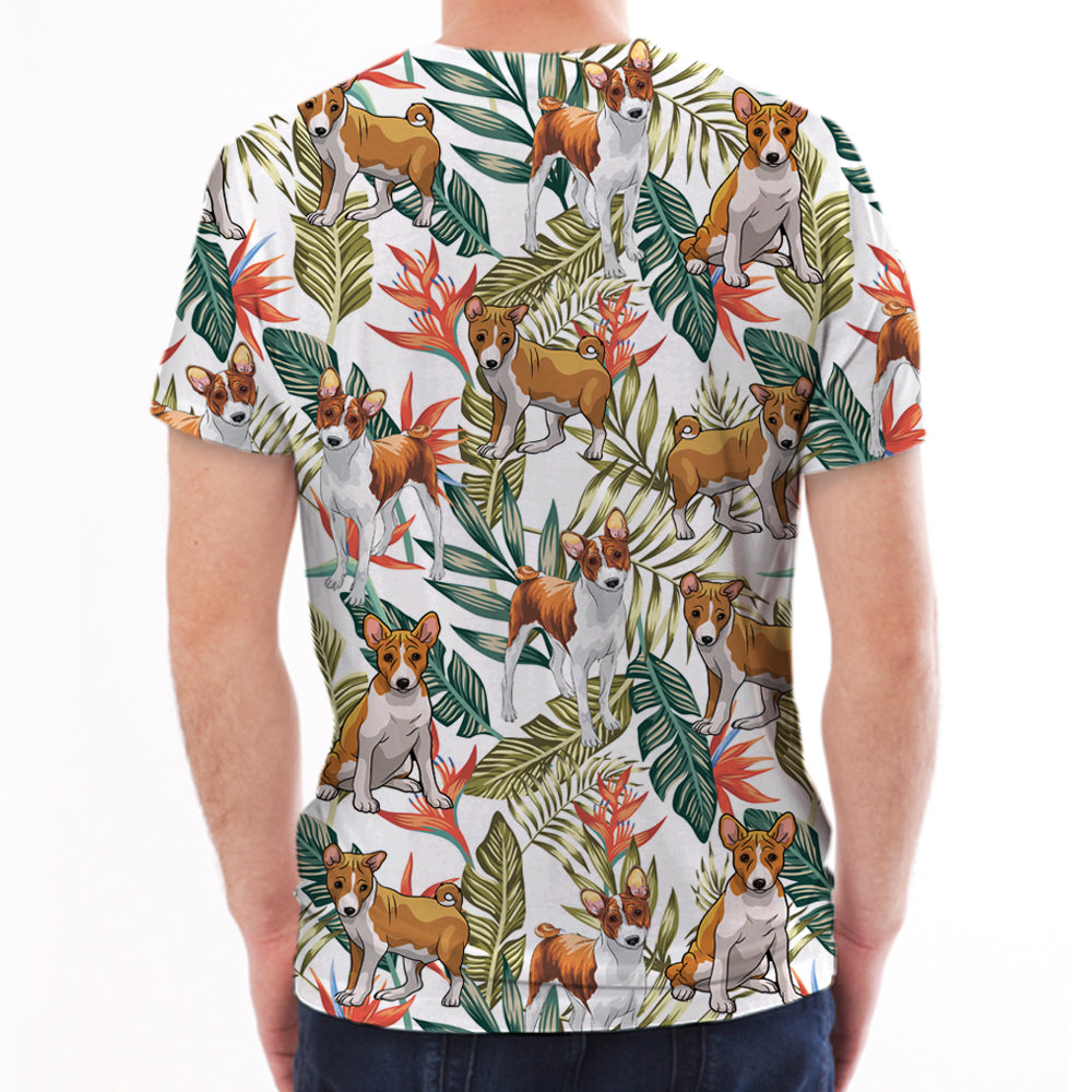 Basenji - Hawaii-T-Shirt V1