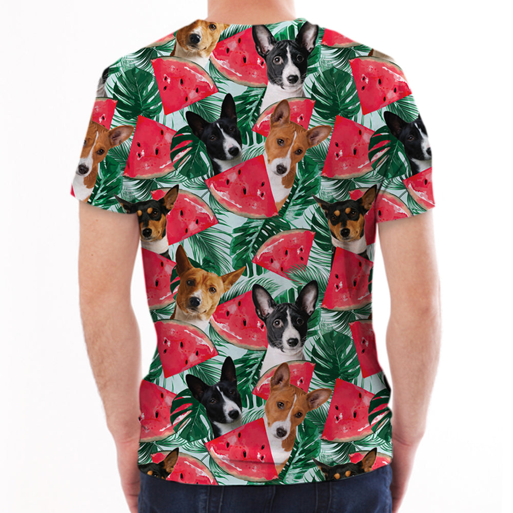 Basenji - Hawaiian T-Shirt V2