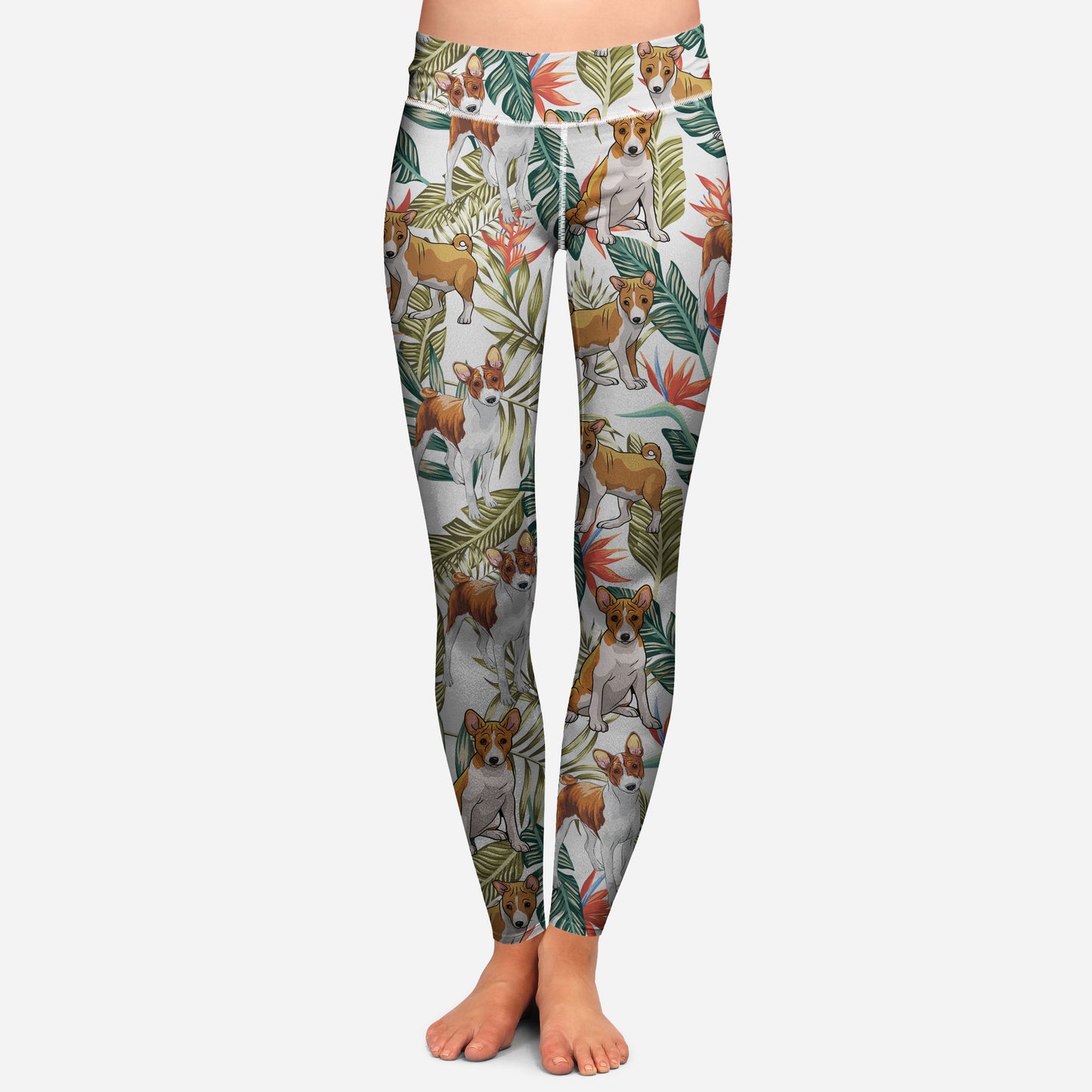 Basenji - Colorful Leggings V1