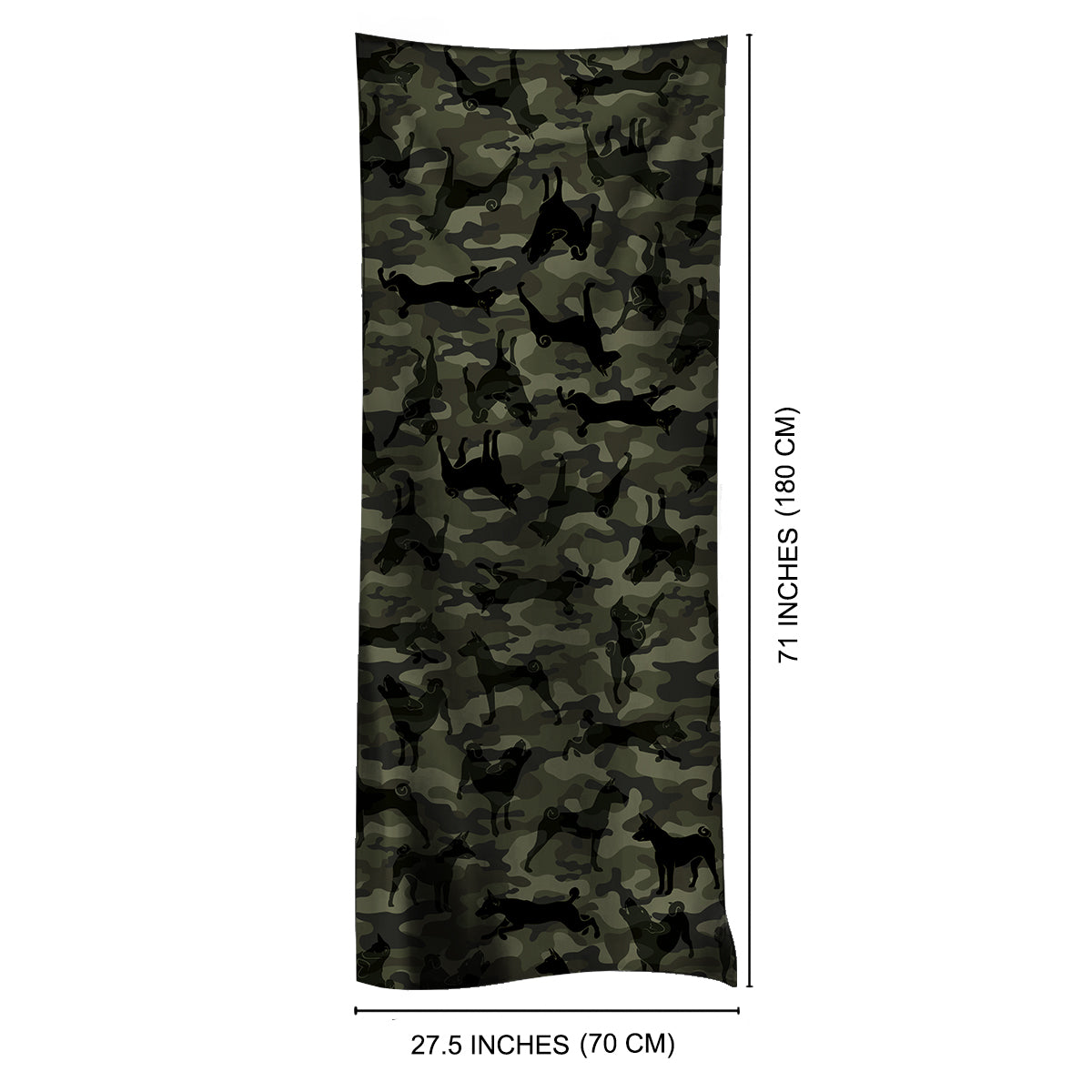 Basenji Camo Scarf V1